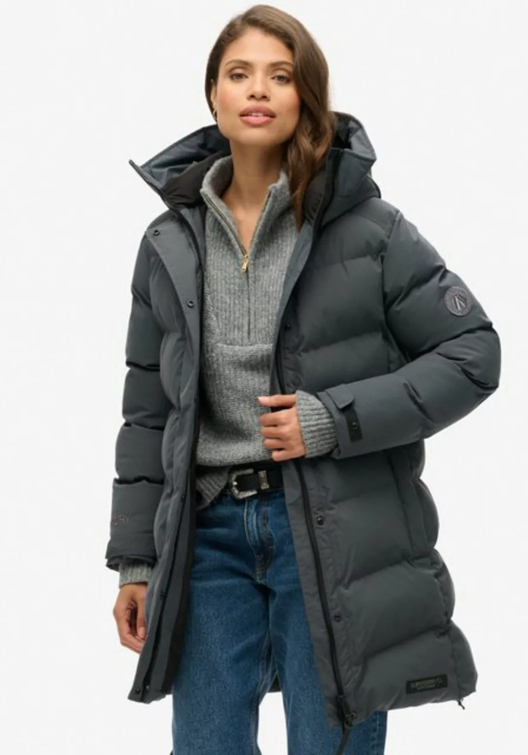 Superdry Steppjacke CITY MID LENGTH PADDED JACKET günstig online kaufen