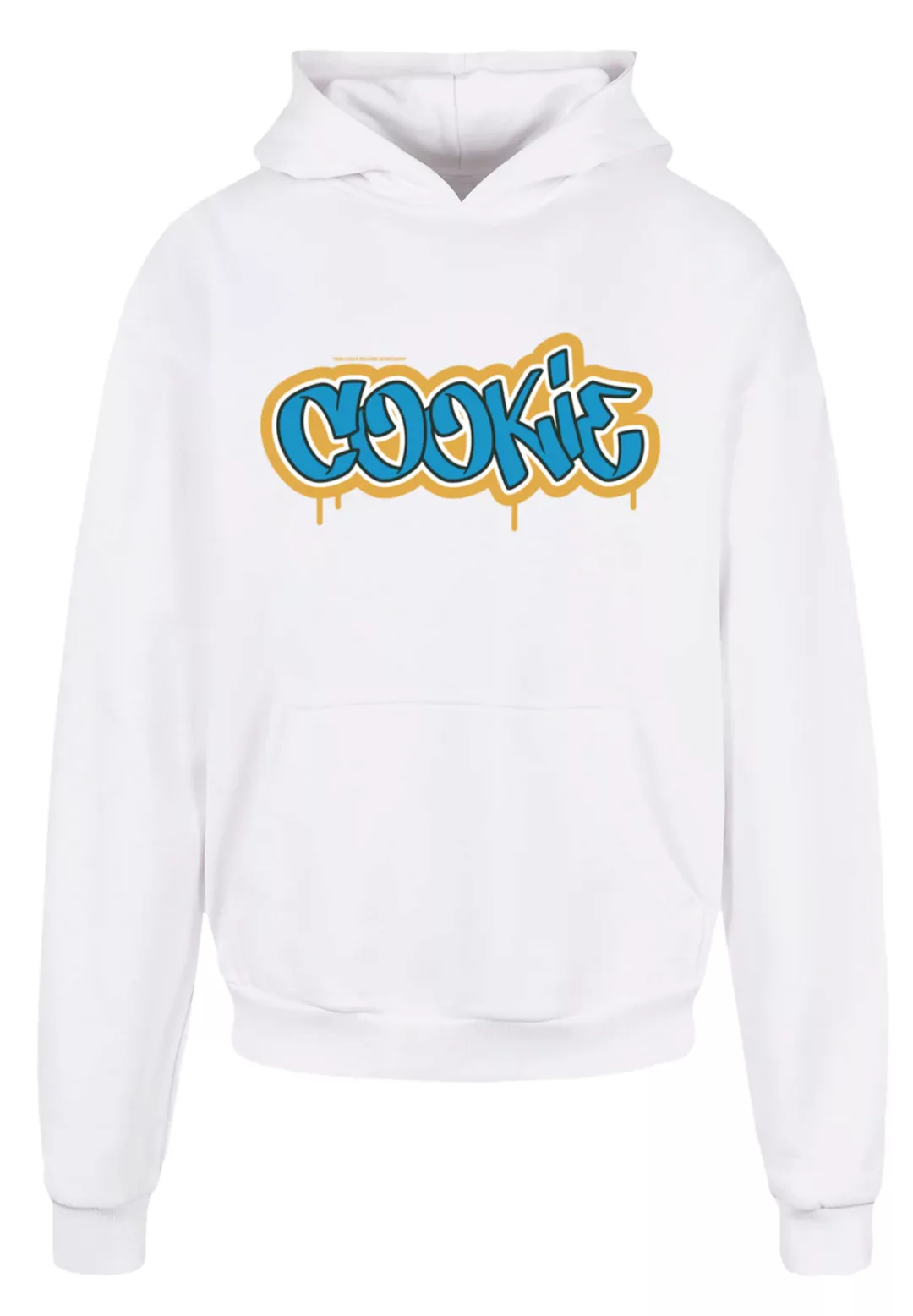 F4NT4STIC Kapuzenpullover "Sesamstraße Cookie Graffiti Tag", Premium Qualit günstig online kaufen