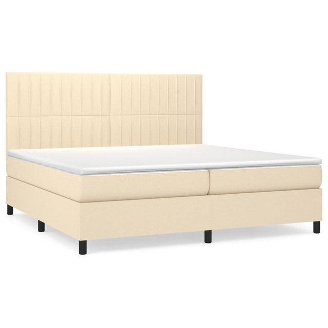 vidaXL Boxspringbett Bett Boxspringbett mit Matratze Stoff (200 x 200 cm, C günstig online kaufen