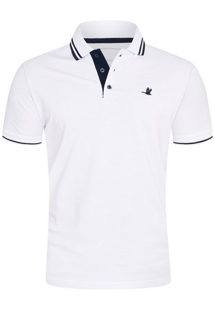 Rello & Reese Poloshirt RRSALTILLO Herren Kurzarm Polo-Hemd T-Shirt in Piqu günstig online kaufen