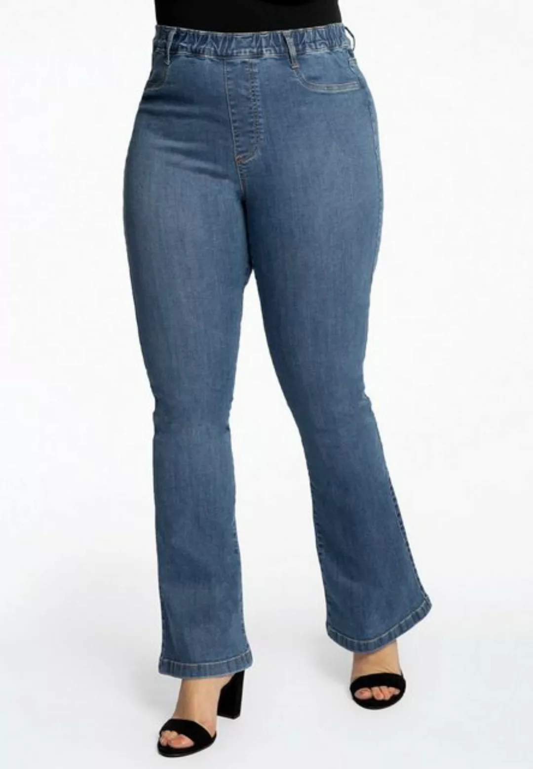 YOEK High-waist-Jeans Damen Jeans Große Größen großen Größen günstig online kaufen