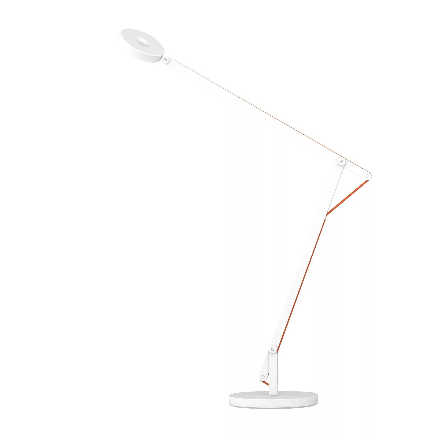 Rotaliana - String T1 LED Schreibtischleuchte - weiß matt/Kabel orange/BxH günstig online kaufen
