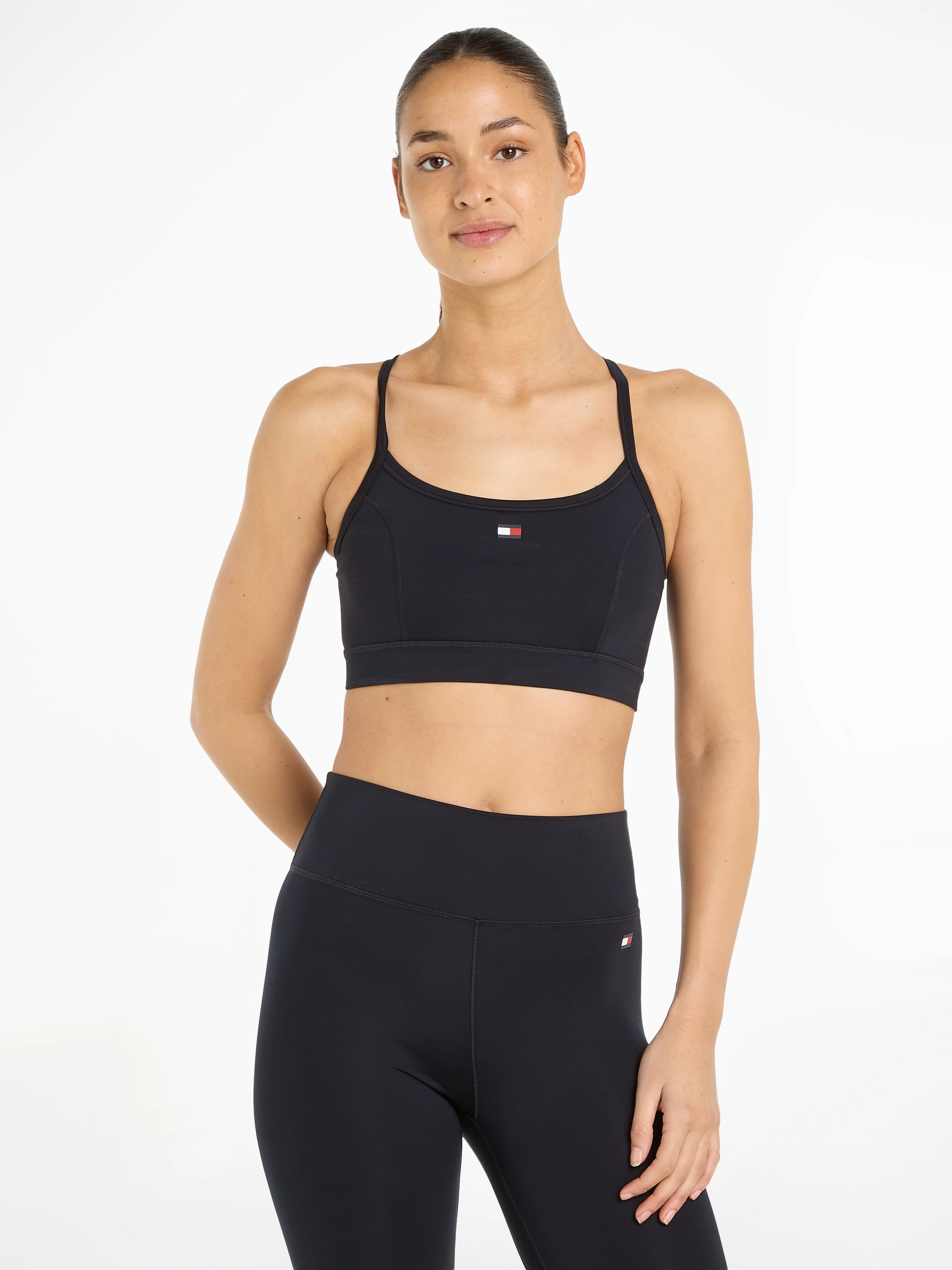 Tommy Hilfiger Sport Sport-Bustier "ESSENTIALS FLAG LOW INT BRA", mit Träge günstig online kaufen