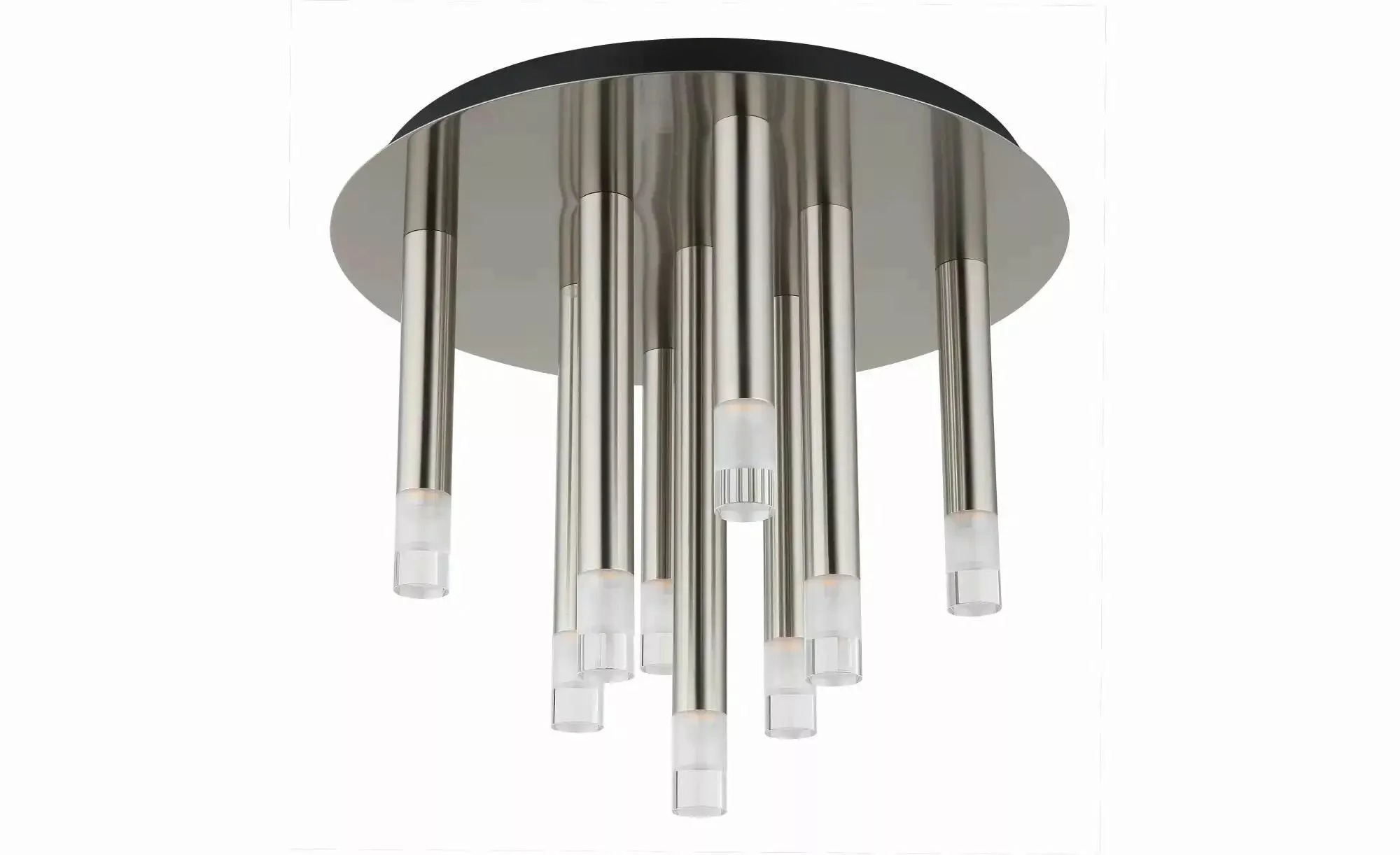 Globo Lighting Deckenleuchte   ¦ silber ¦ Maße (cm): B: 34 H: 29,6  Ø: 34 L günstig online kaufen