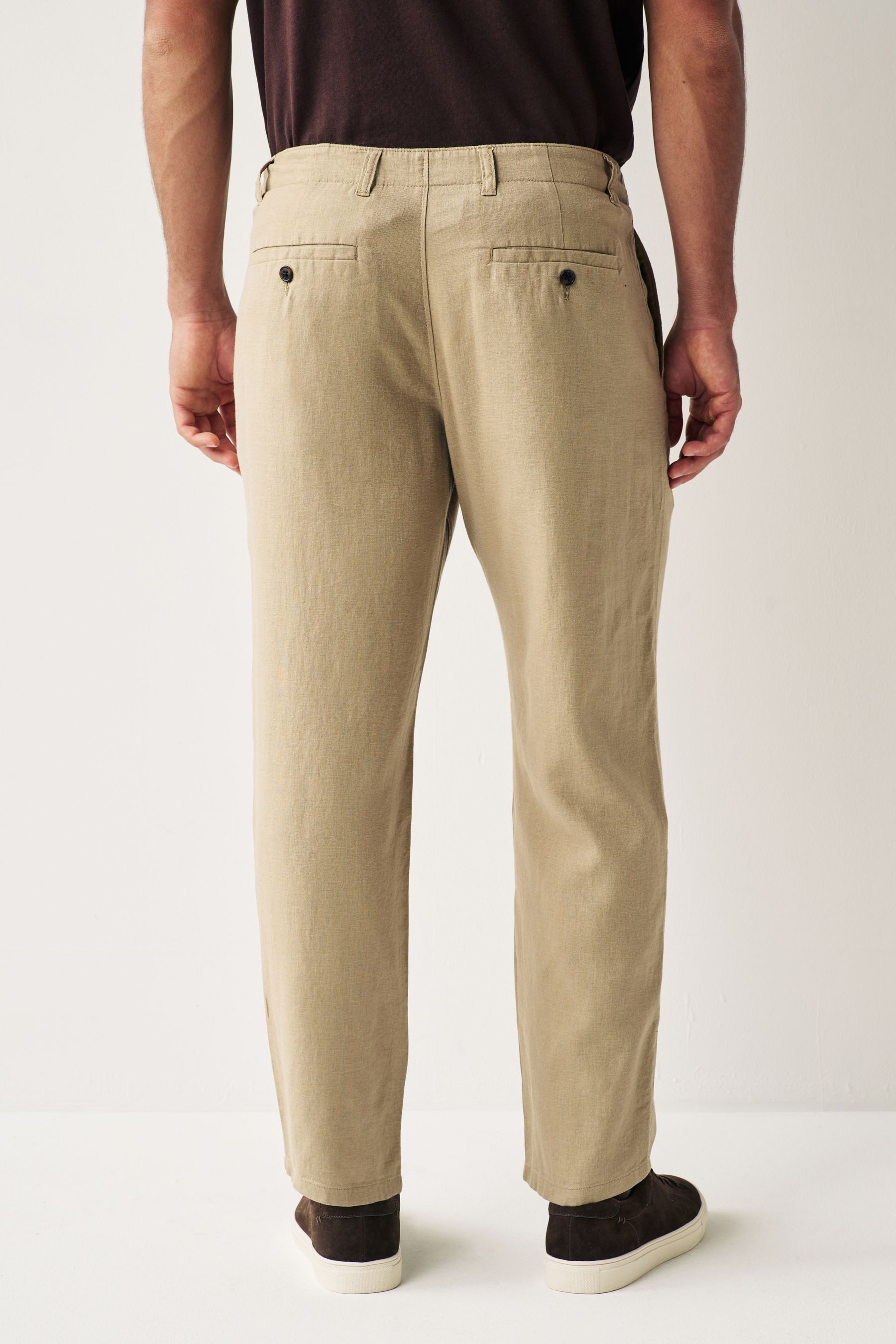 Next Stoffhose Hose mit Kordelzug aus günstig online kaufen
