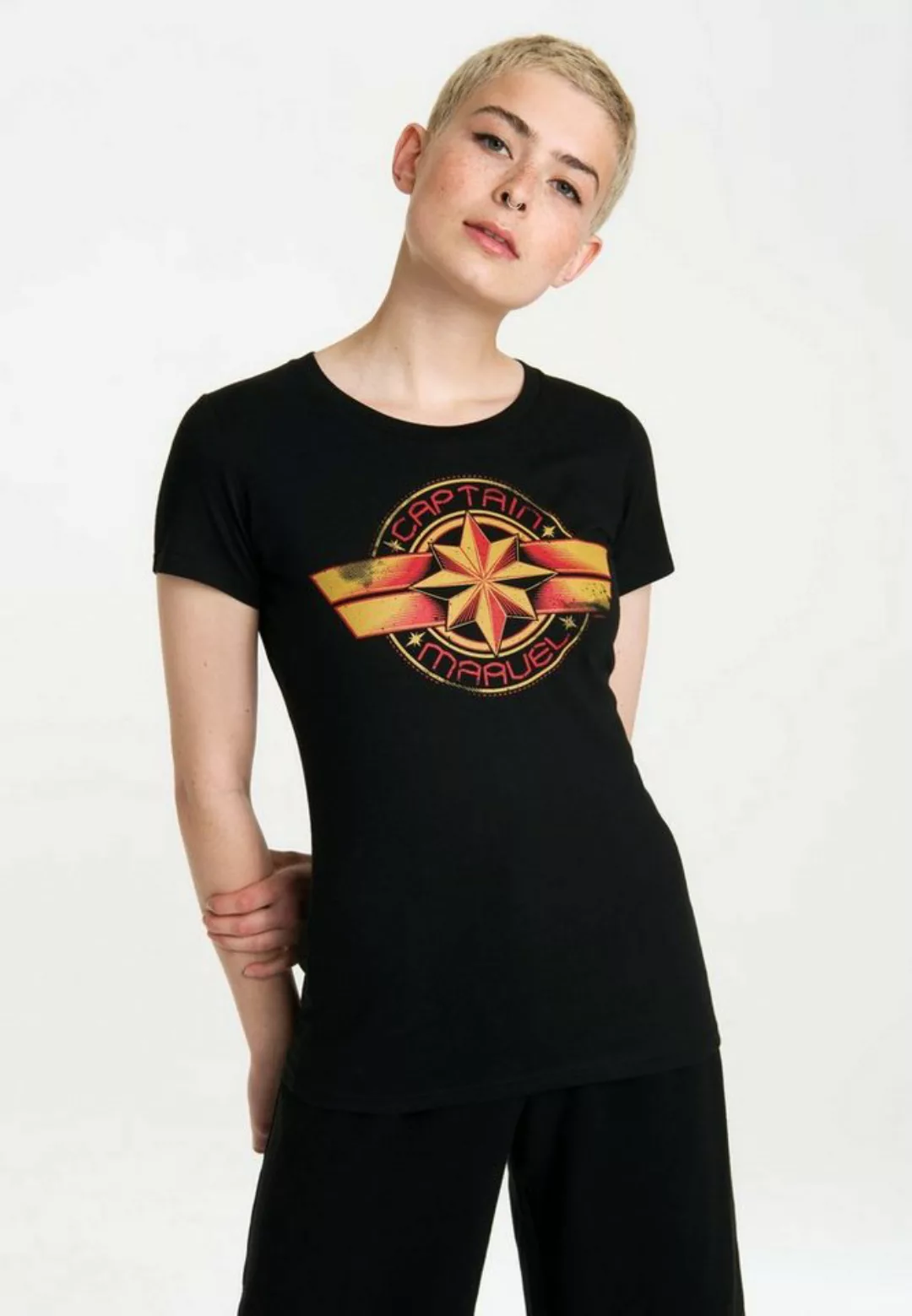 LOGOSHIRT T-Shirt "Marvel Comics", mit lizenzierten Originaldesign günstig online kaufen