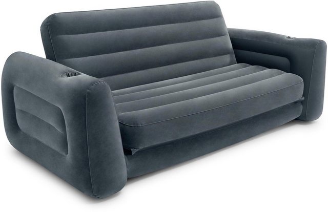 Intex Luftbett Schlafcouch Luftbett ausziehbares Sofa aufblasbar 203×231×26 günstig online kaufen