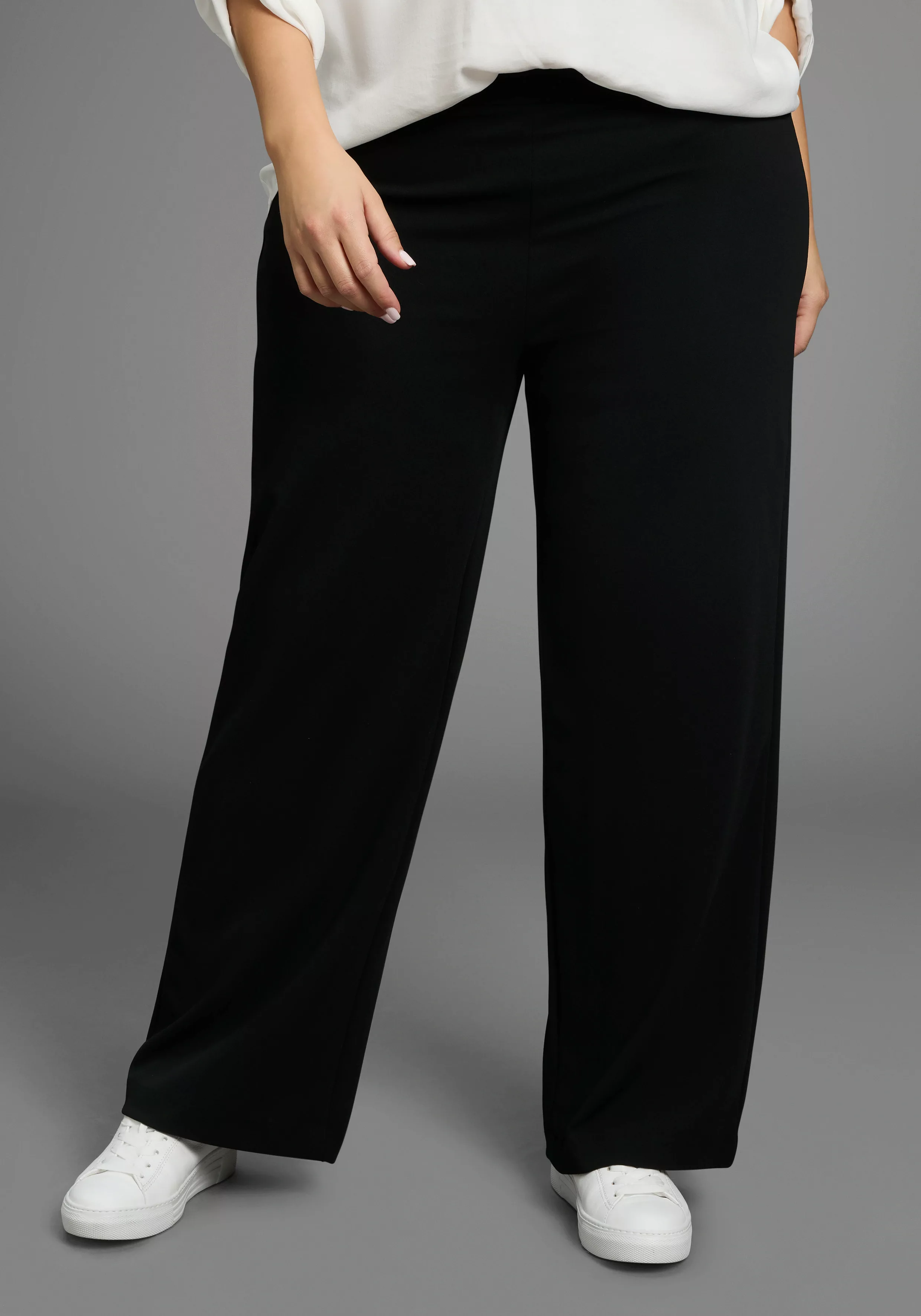 Laura Scott CURVE Schlupfhose, mit weitem Bein - GROSSE GRÖSSE günstig online kaufen