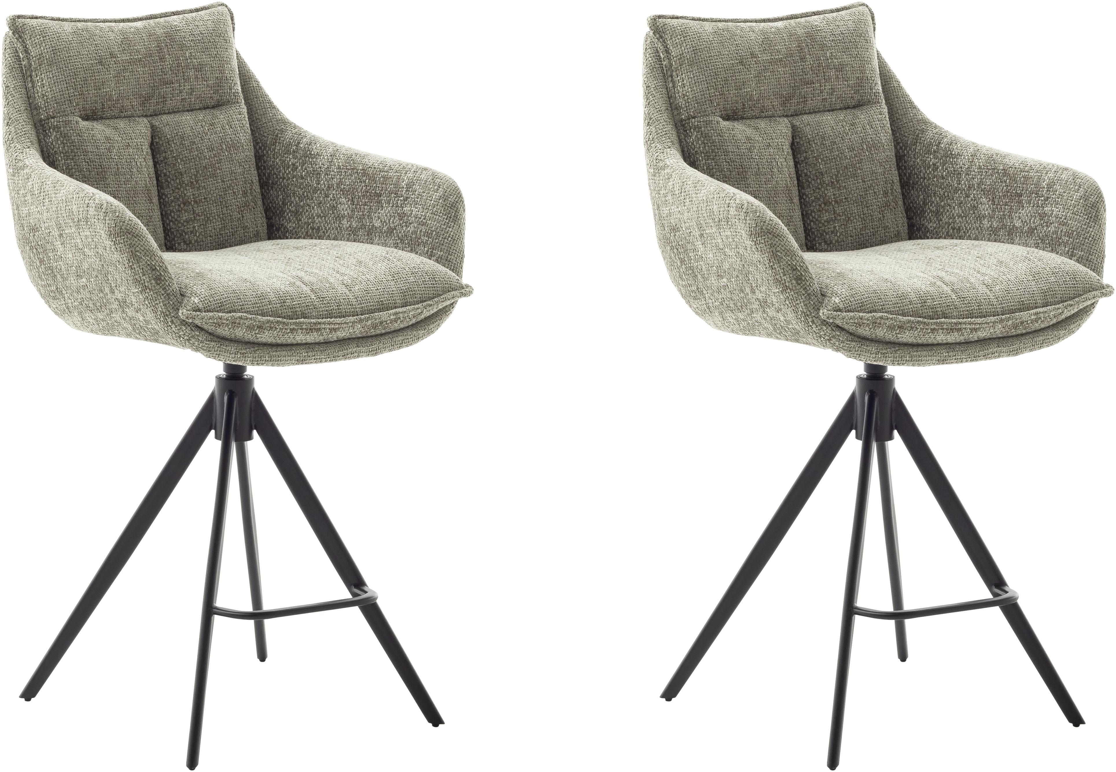MCA furniture Bistrostuhl "Parker Tresenstuhl mit Armlehnen Tresenhocker", günstig online kaufen