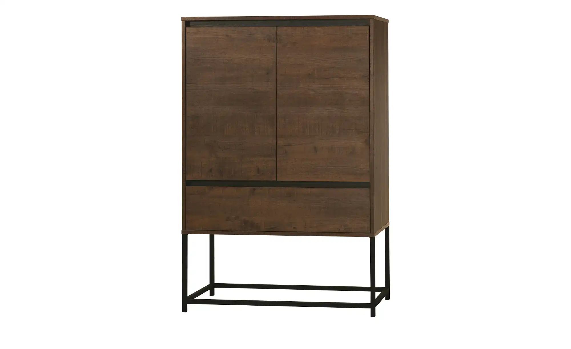 uno Highboard  Milltown ¦ holzfarben ¦ Maße (cm): B: 116 H: 170 T: 45.0 Kom günstig online kaufen