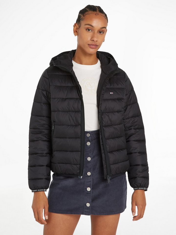 Tommy Jeans Curve Steppjacke TJW QUILTED TAPE HOOD JACKET EXT Große Größen günstig online kaufen