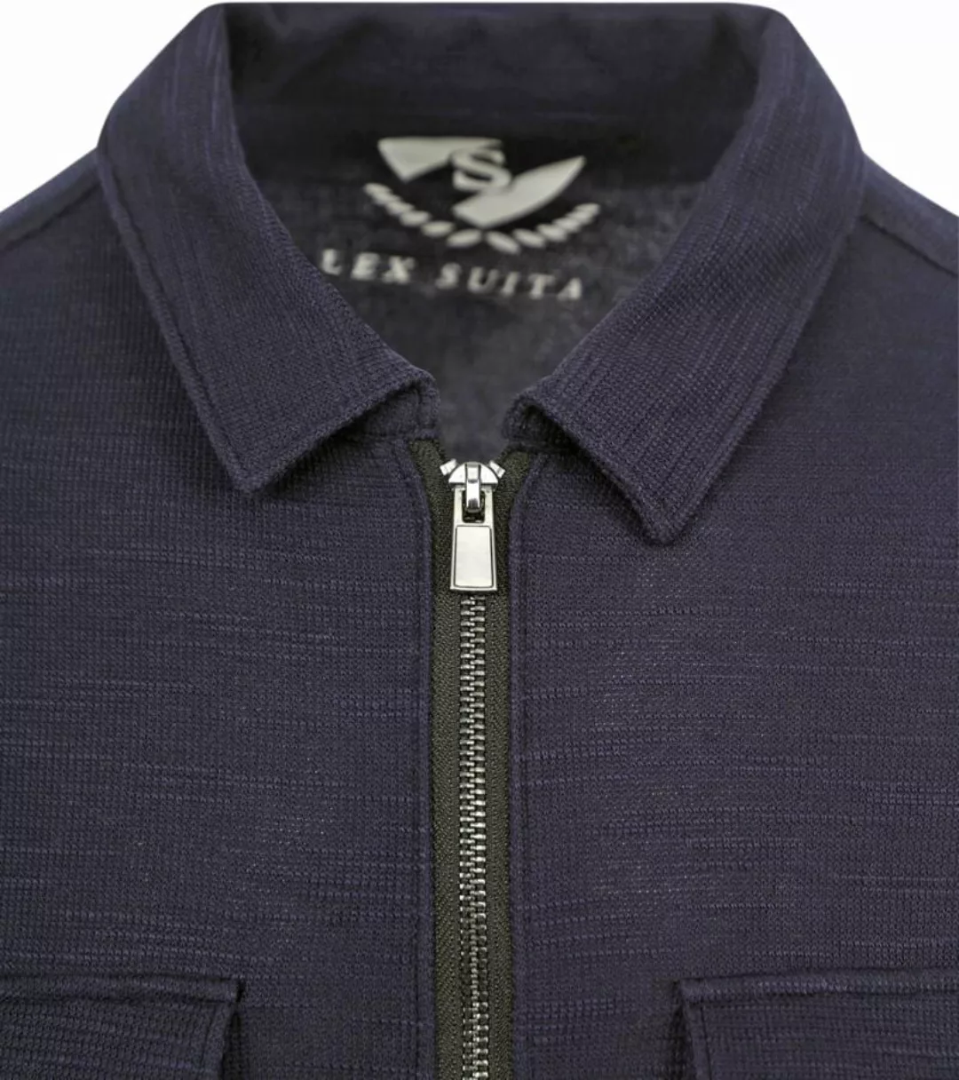 Suitable Boed Überhemd Navy - Größe 52 günstig online kaufen