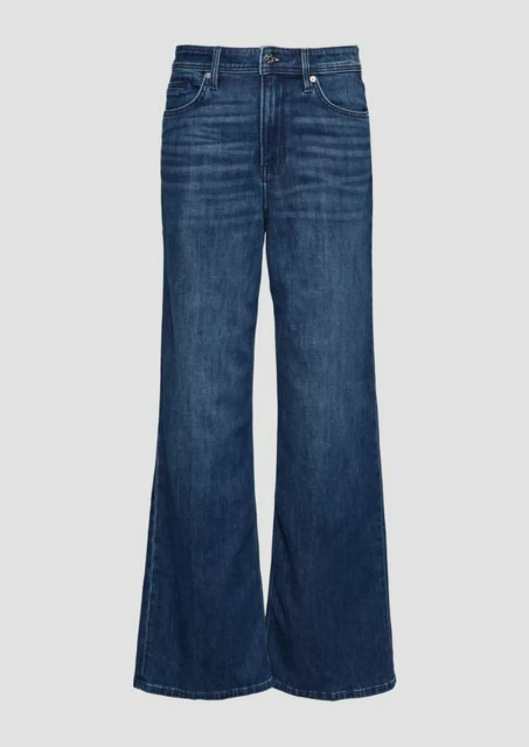 s.Oliver 5-Pocket-Jeans Jeans Suri / Regular Fit / High Rise / Wide Leg günstig online kaufen