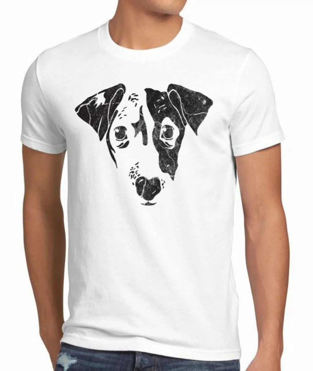 style3 Print-Shirt Herren T-Shirt Dog Hund Haustier Tier jack russel terrie günstig online kaufen