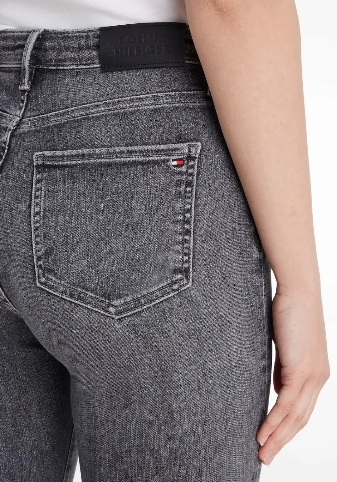 Tommy Hilfiger Skinny-fit-Jeans "TH FLEX HARLEM U SKINNY HW NOA", mit Tommy günstig online kaufen