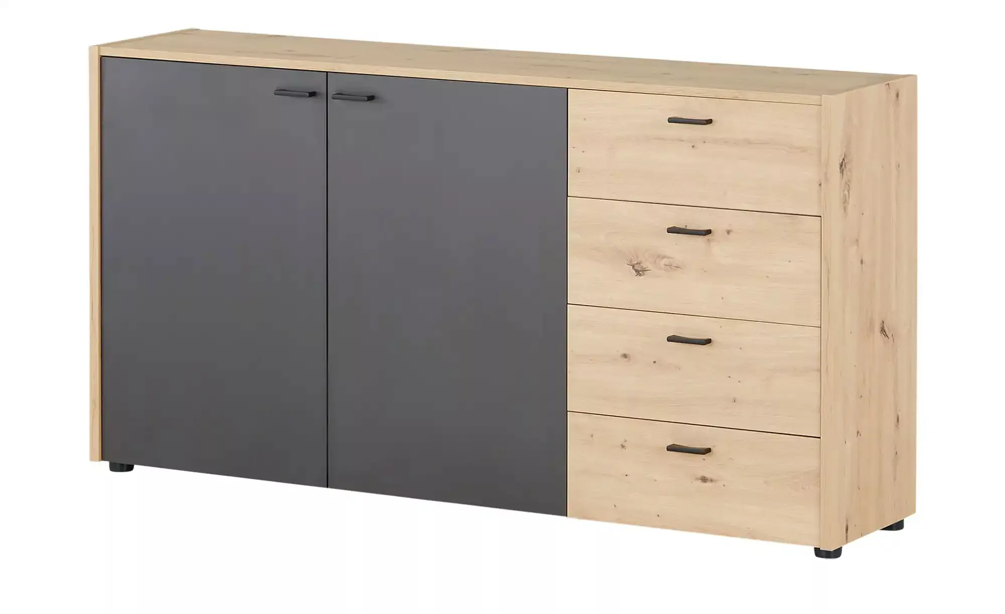 Sideboard  Nisio ¦ holzfarben ¦ Maße (cm): B: 153 H: 80,5 T: 35 Kommoden & günstig online kaufen