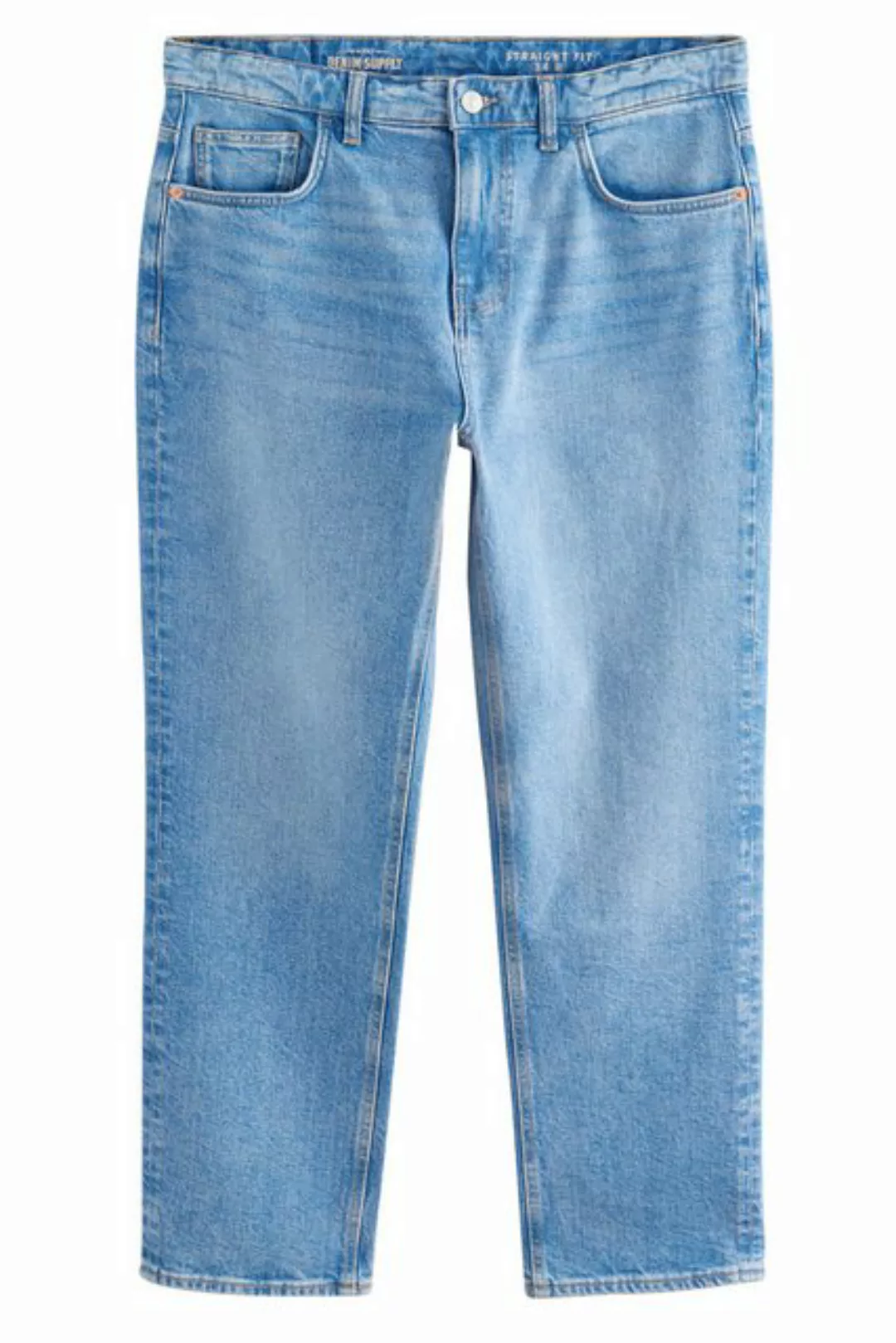 Next Straight-Jeans Authentic Straight Fit Stretchjeans, Vintage-Look (1-tl günstig online kaufen