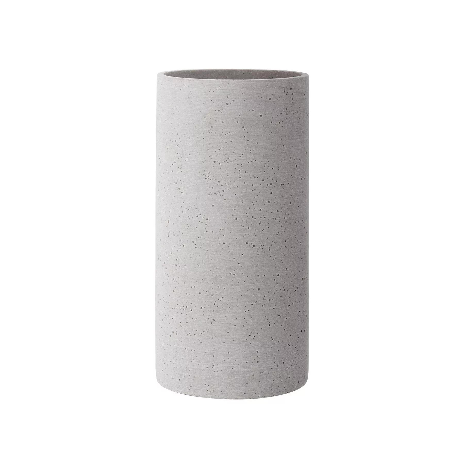 Blomus - Coluna Vase M - dunkelgrau beton/H 24cm , Ø 12cm günstig online kaufen