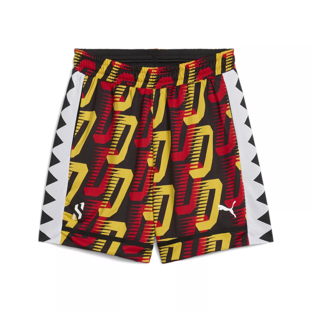 PUMA Sporthose "Scoot All Jaws Basketballshorts mit Allover-Print Herren" günstig online kaufen