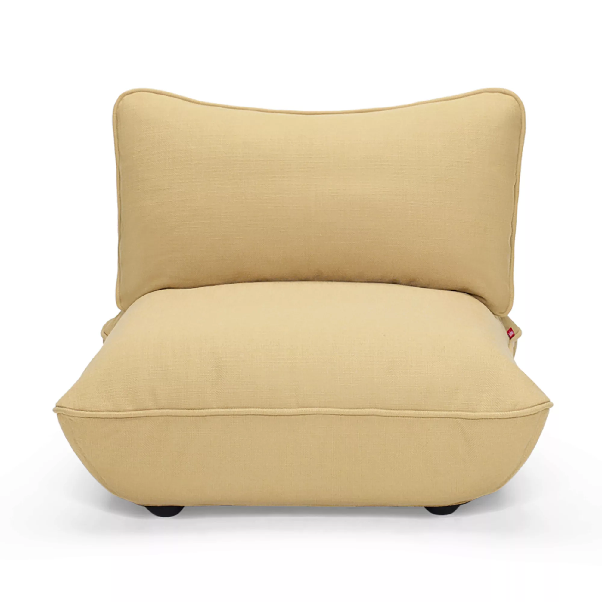 Lounge Sessel Sumo textil gelb / Modulierbares Sofa - Fatboy - Gelb günstig online kaufen
