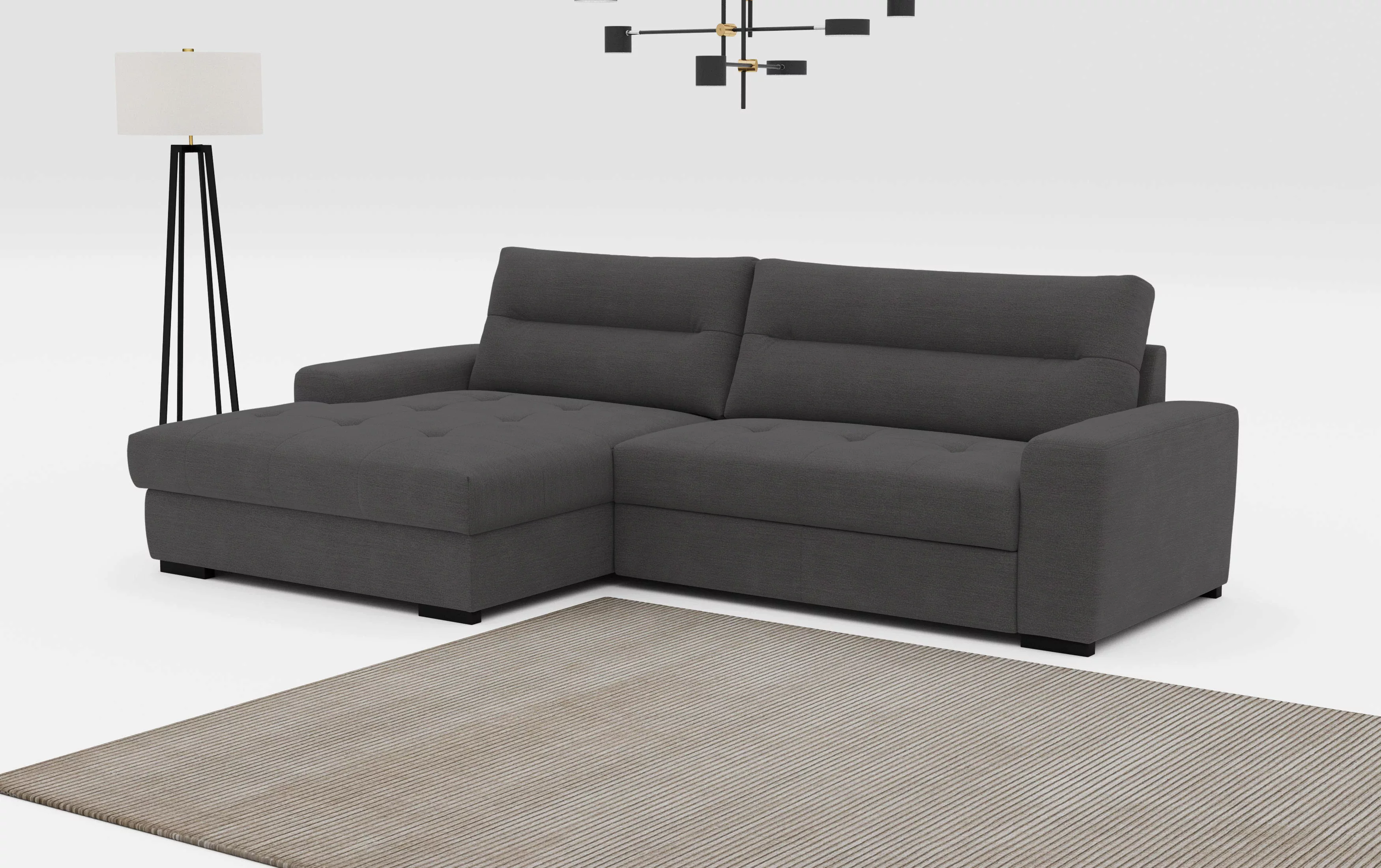 COTTA Ecksofa "Cappa L-Form", wahlweise mit Bettfunktion & Bettkasten günstig online kaufen
