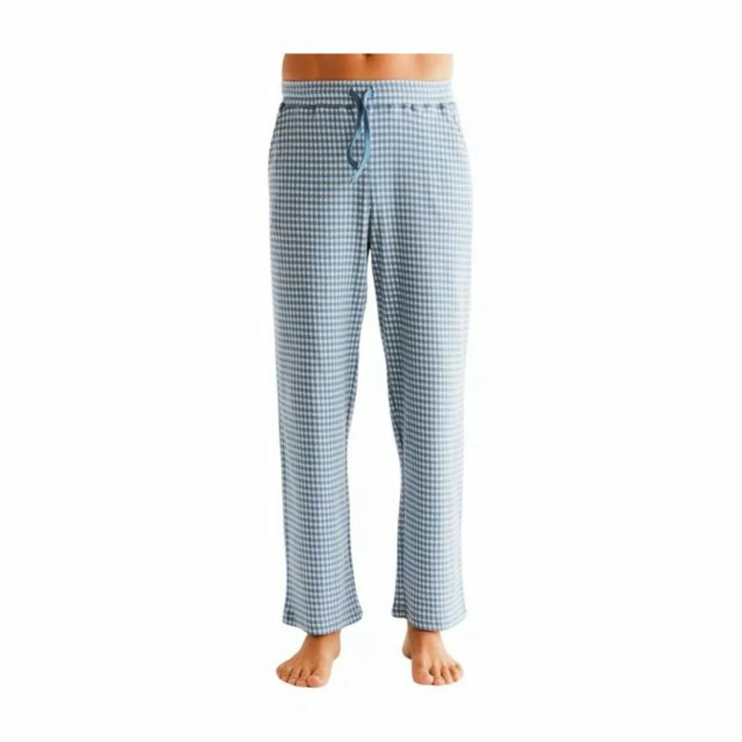 Leela COTTON Pyjamahose Herren Jacquardhose günstig online kaufen