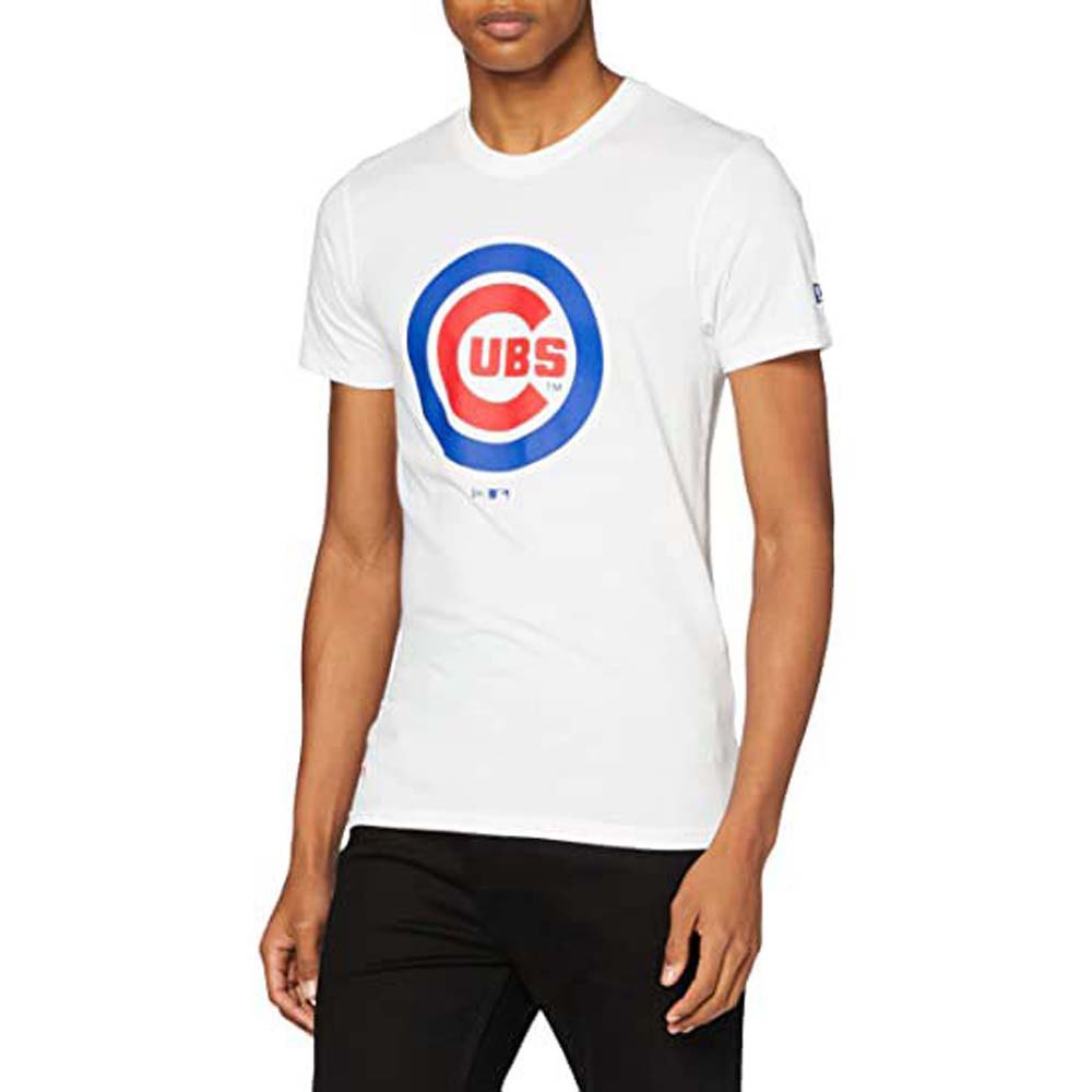 New Era Team Logo Chicago Cubs Kurzärmeliges T-shirt 2XL White günstig online kaufen