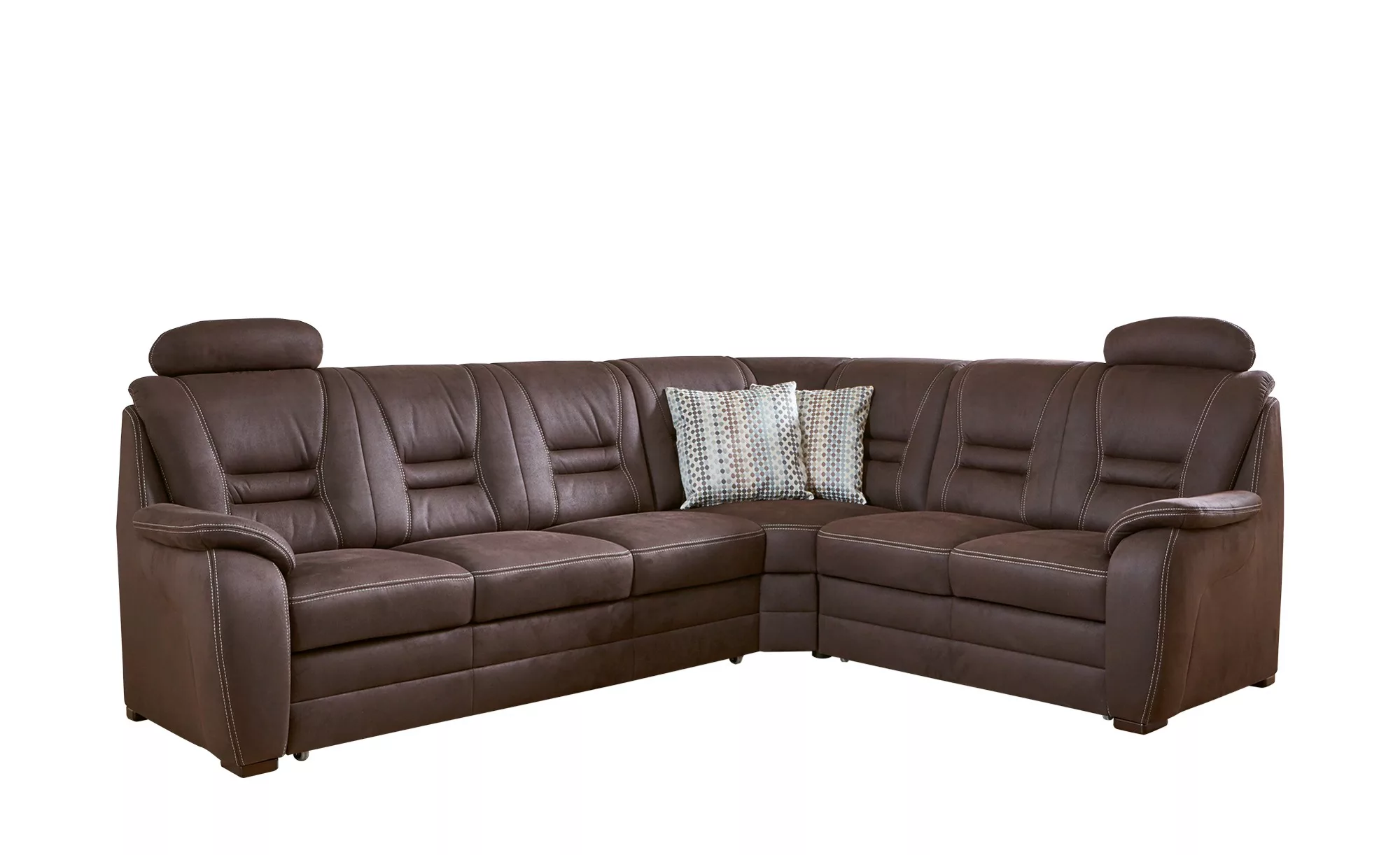 meinSofa Ecksofa  Franka ¦ braun ¦ Maße (cm): B: 286 H: 96 T: 234.0 Polster günstig online kaufen