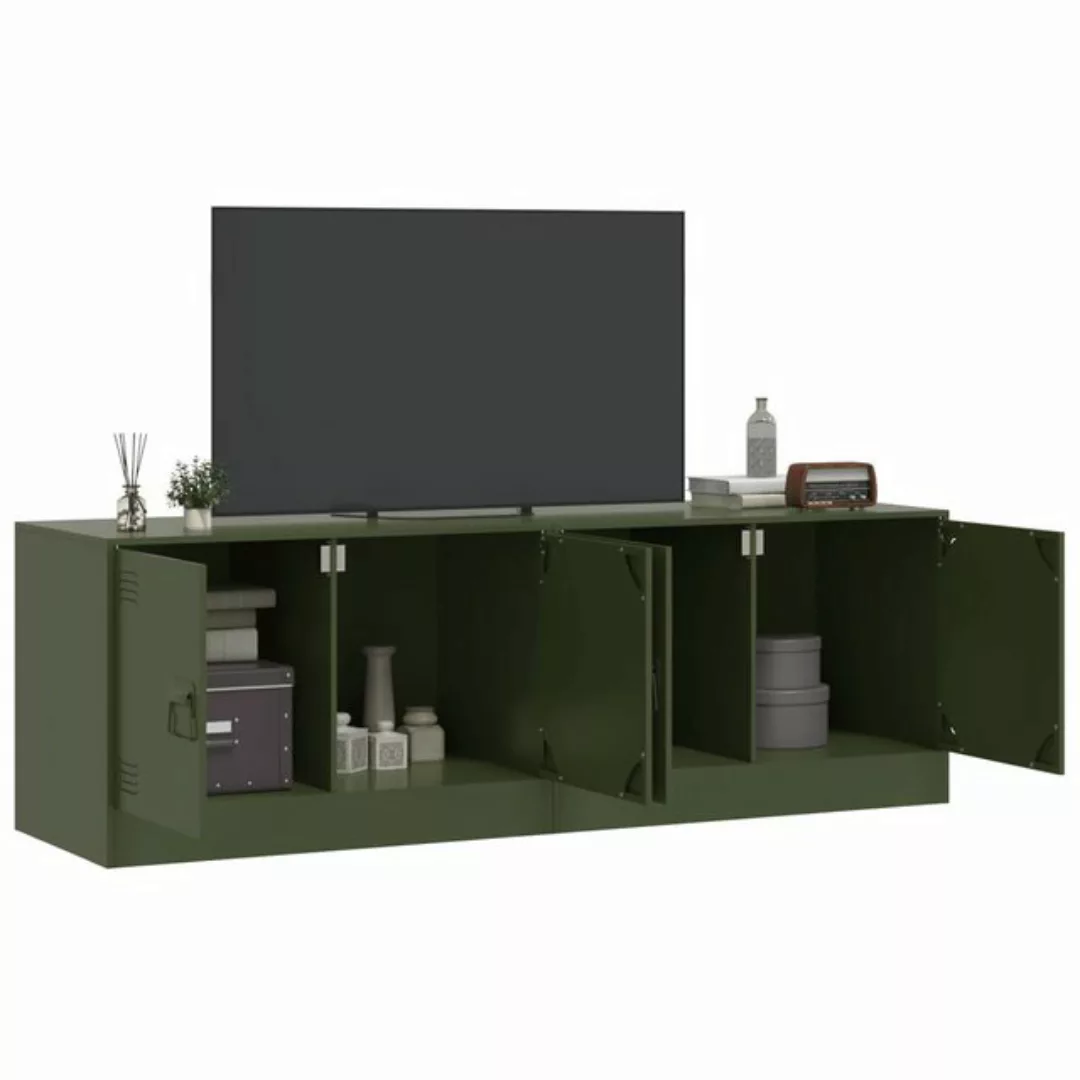 vidaXL TV-Schrank TV-Schränke 2 Stk Olivgrün 67x39x44 cm Stahl günstig online kaufen