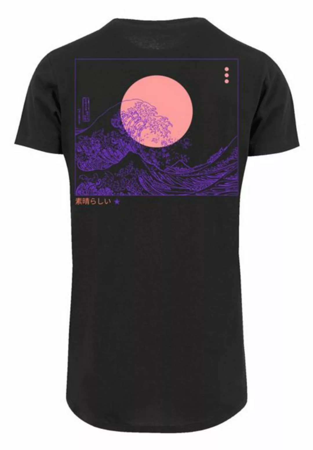 F4NT4STIC T-Shirt PLUS SIZE Kanagawa Welle Print günstig online kaufen