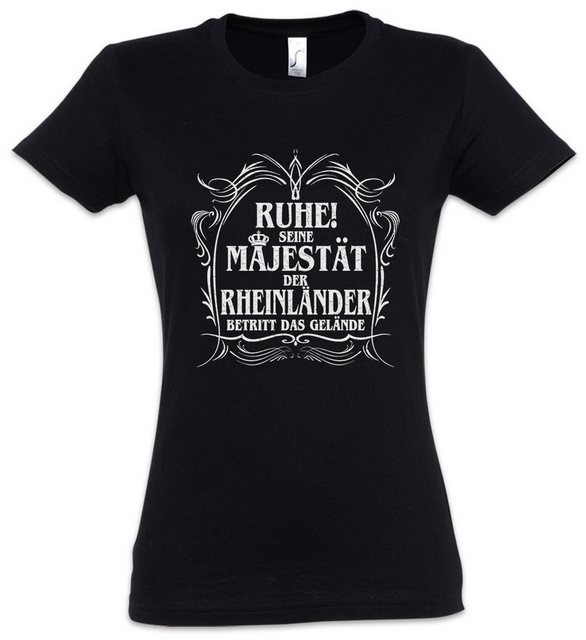 Urban Backwoods Print-Shirt Seine Majestät Der Rheinländer Damen T-Shirt NR günstig online kaufen