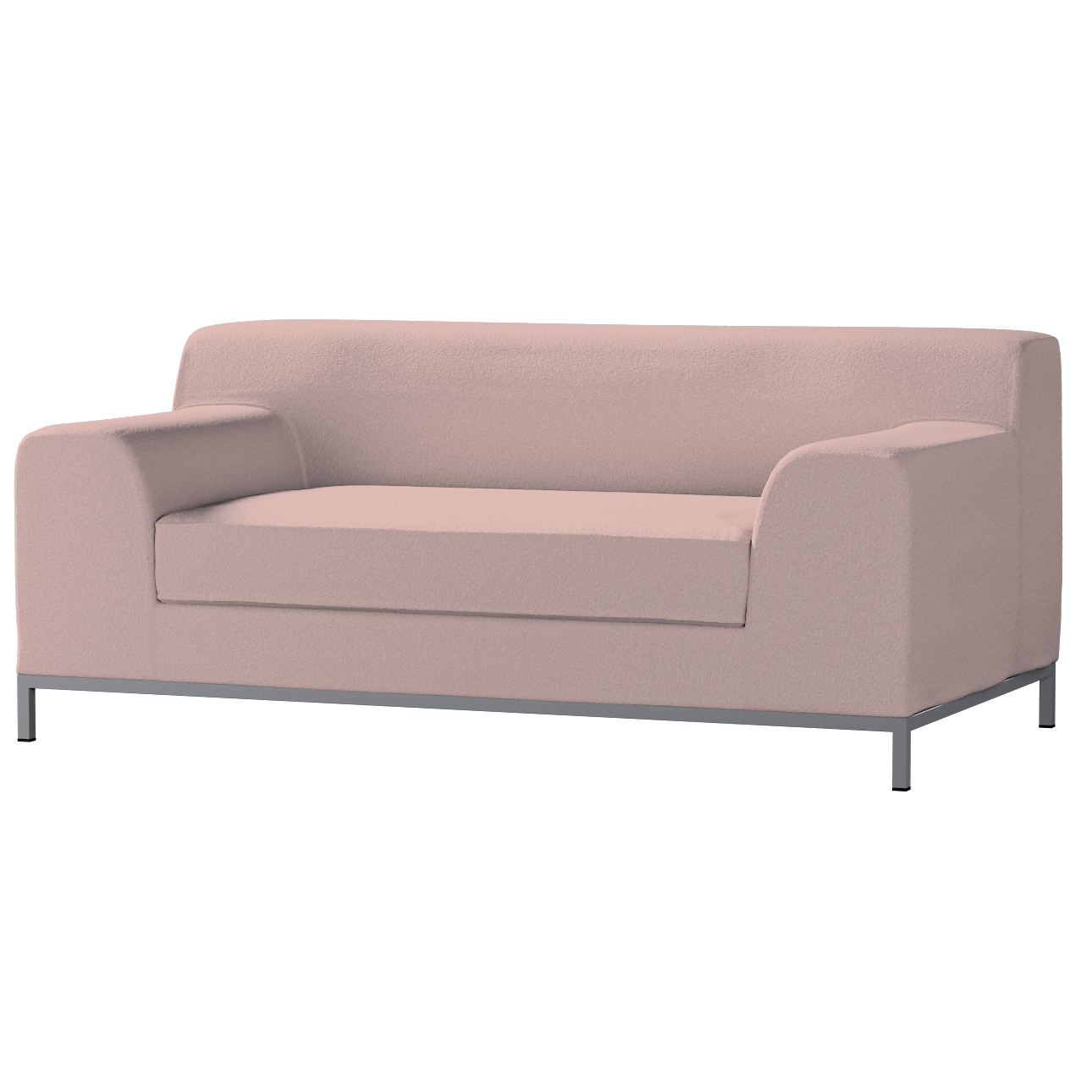 Bezug für Kramfors 2-Sitzer Sofa, rosa, Sofahusse, Kramfors 2-Sitzer, Boucl günstig online kaufen