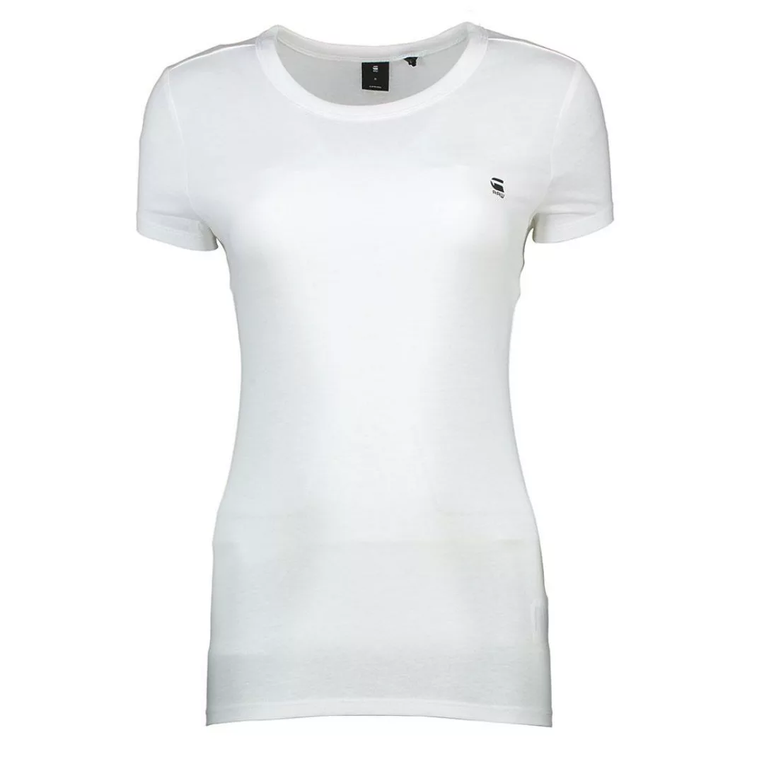 G-star Eyben Slim Round Neck Kurzarm T-shirt 2XL White günstig online kaufen