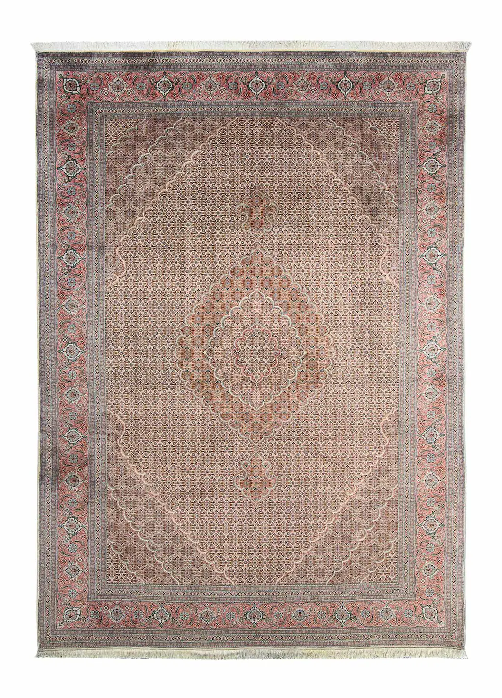 morgenland Orientteppich »Perser - Täbriz - 293 x 202 cm - hellbraun«, rech günstig online kaufen