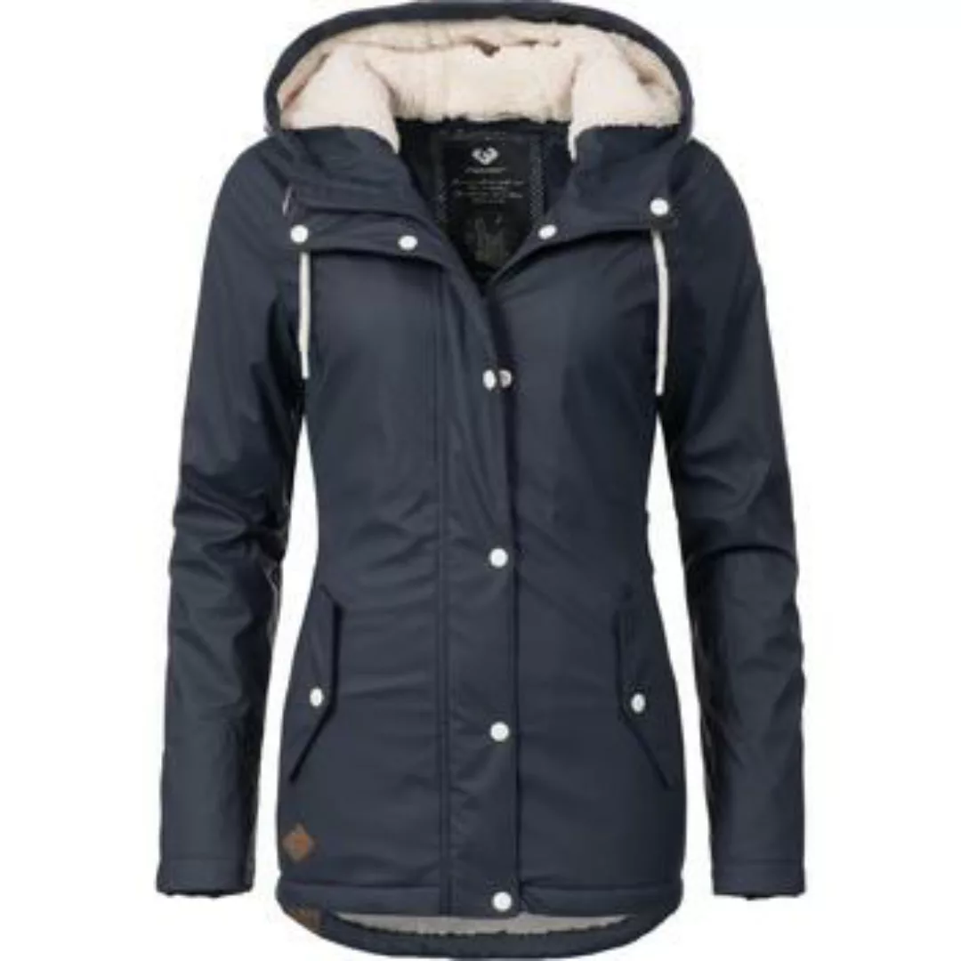 Ragwear Regenjacke "Marge", mit Kapuze, warm gefütterter Damen Winter Regen günstig online kaufen