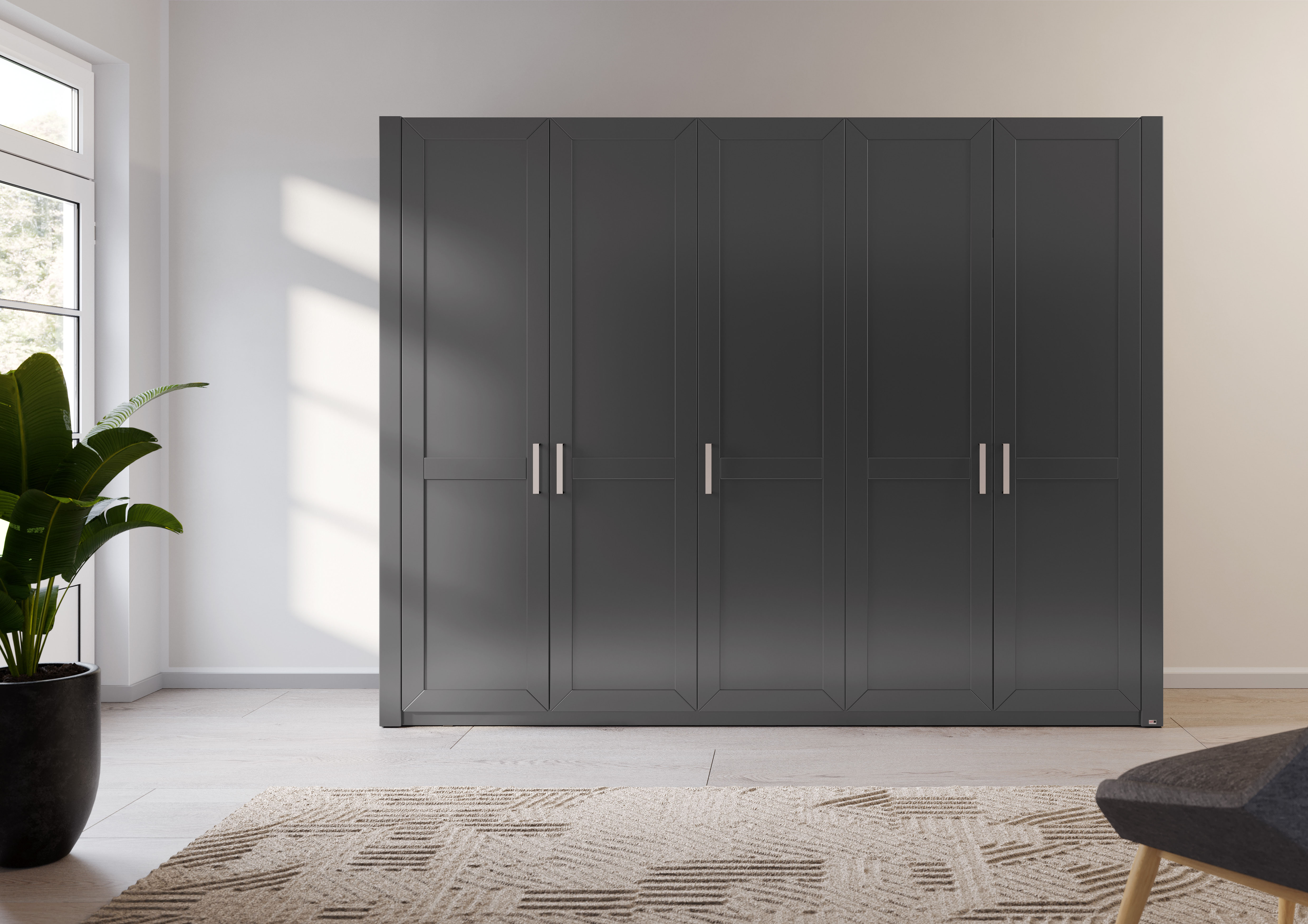 set one by Musterring Kleiderschrank "York Schlafen", (1 St.), mit Holztüre günstig online kaufen