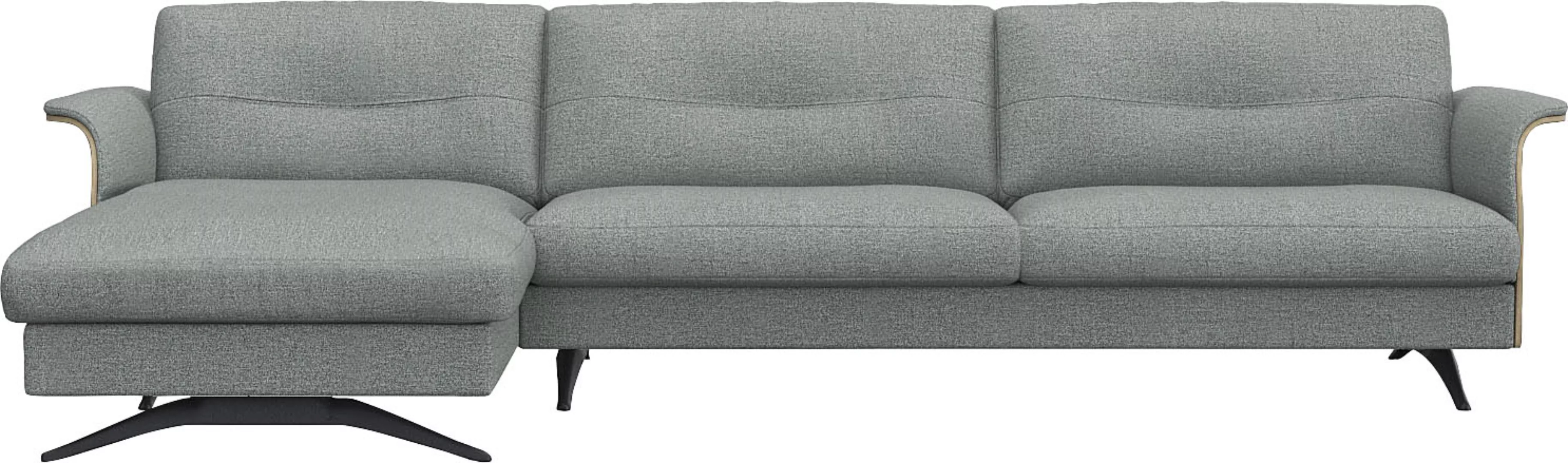 FLEXLUX Ecksofa »Glow, super bequem durch hochwertigem Sitzaufbau mit Feder günstig online kaufen