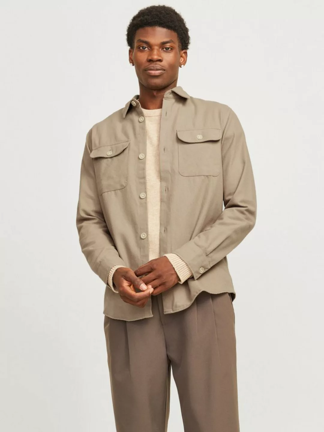 Jack & Jones Langarmhemd JJEDARREN OVERSHIRT LS NOOS günstig online kaufen