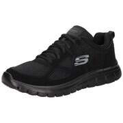 Skechers Burns Agoura Sneaker Herren schwarz|schwarz|schwarz günstig online kaufen