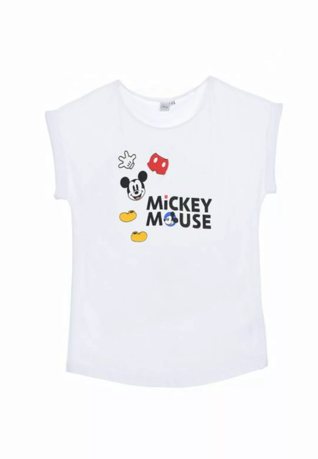 Disney Mickey Mouse T-Shirt T-Shirt Damen Oberteil günstig online kaufen