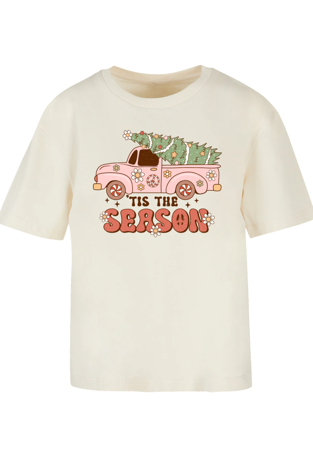 F4NT4STIC T-Shirt Tis The Season Weihnachten Drivin Home Premium Qualität, günstig online kaufen