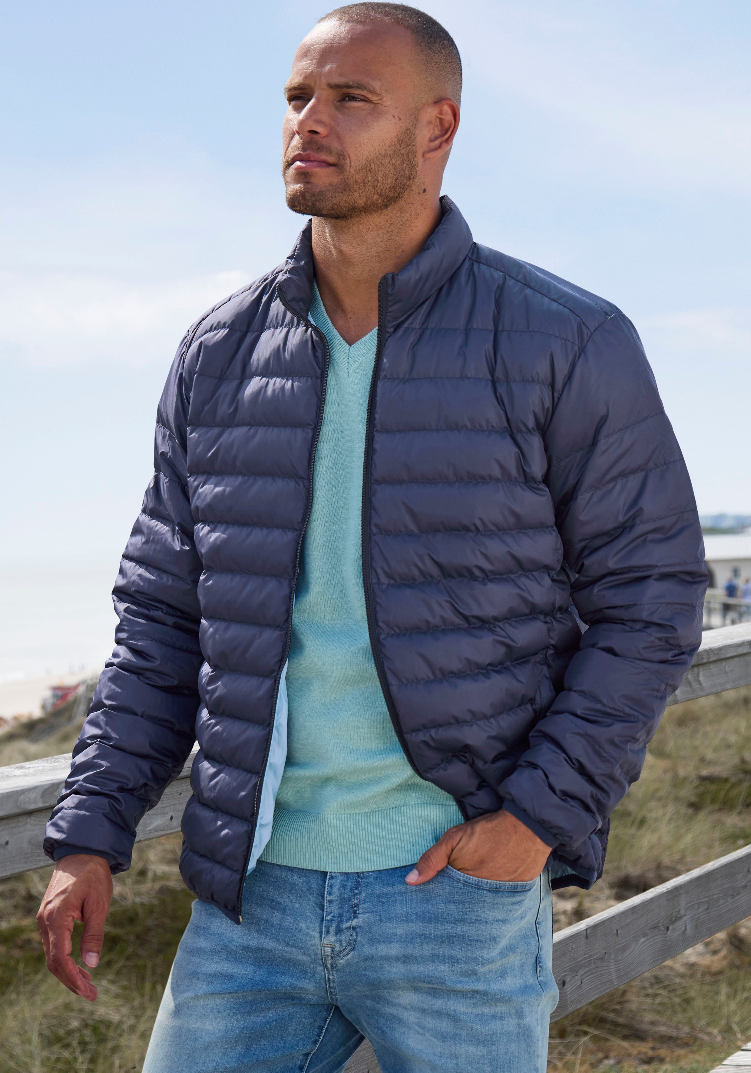 H.I.S Steppjacke, ohne Kapuze, leicht und gut zu verstauen günstig online kaufen