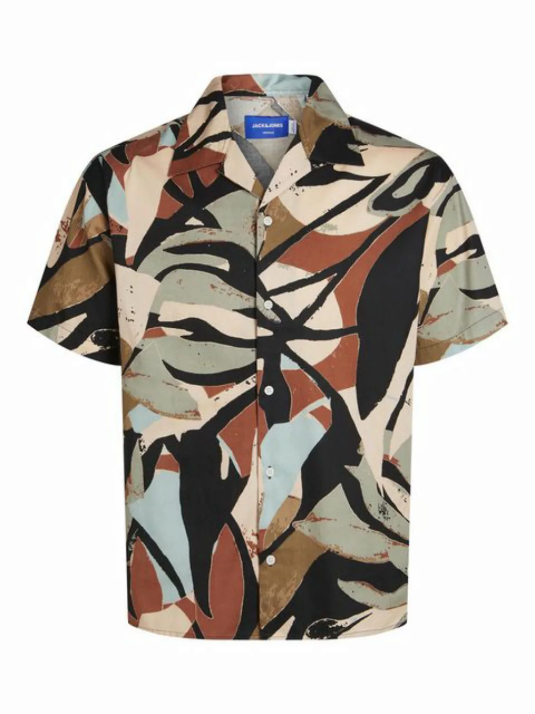 Jack & Jones Langarmhemd JORSEQUOIA TENCEL AOP RESORT SHIRT günstig online kaufen