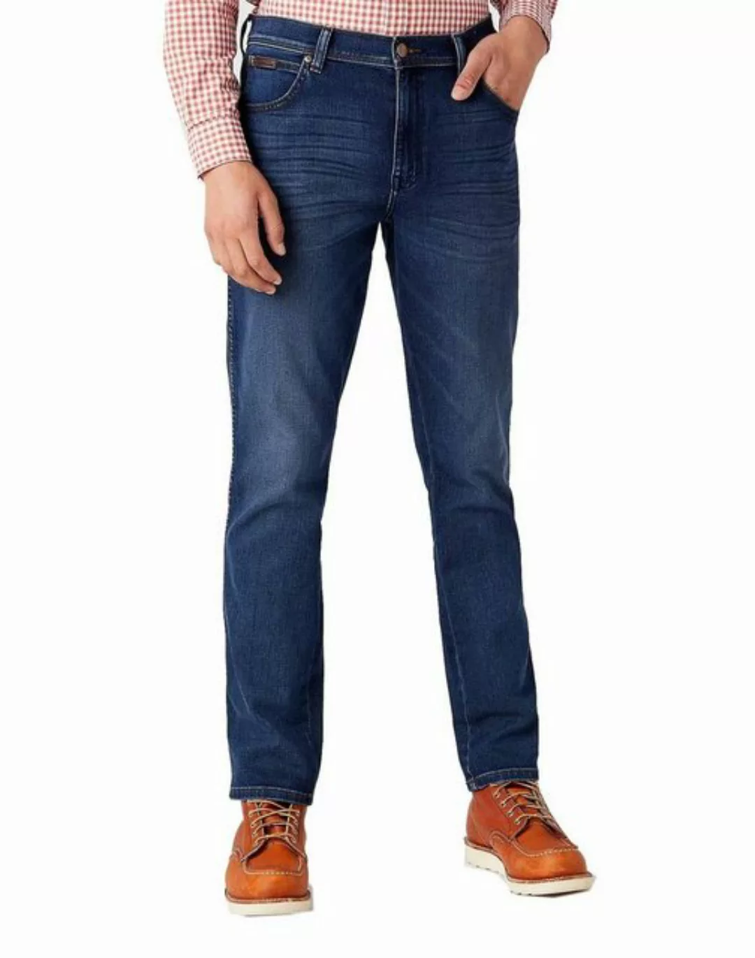 Wrangler Herren Jeans TEXAS SLIM - Blau - Silkway günstig online kaufen