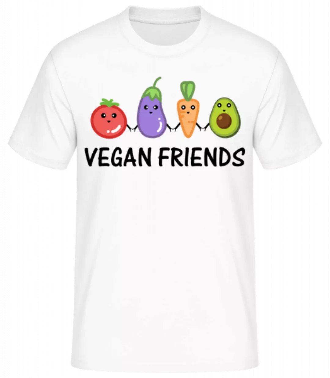 Vegan Friends · Männer Basic T-Shirt günstig online kaufen