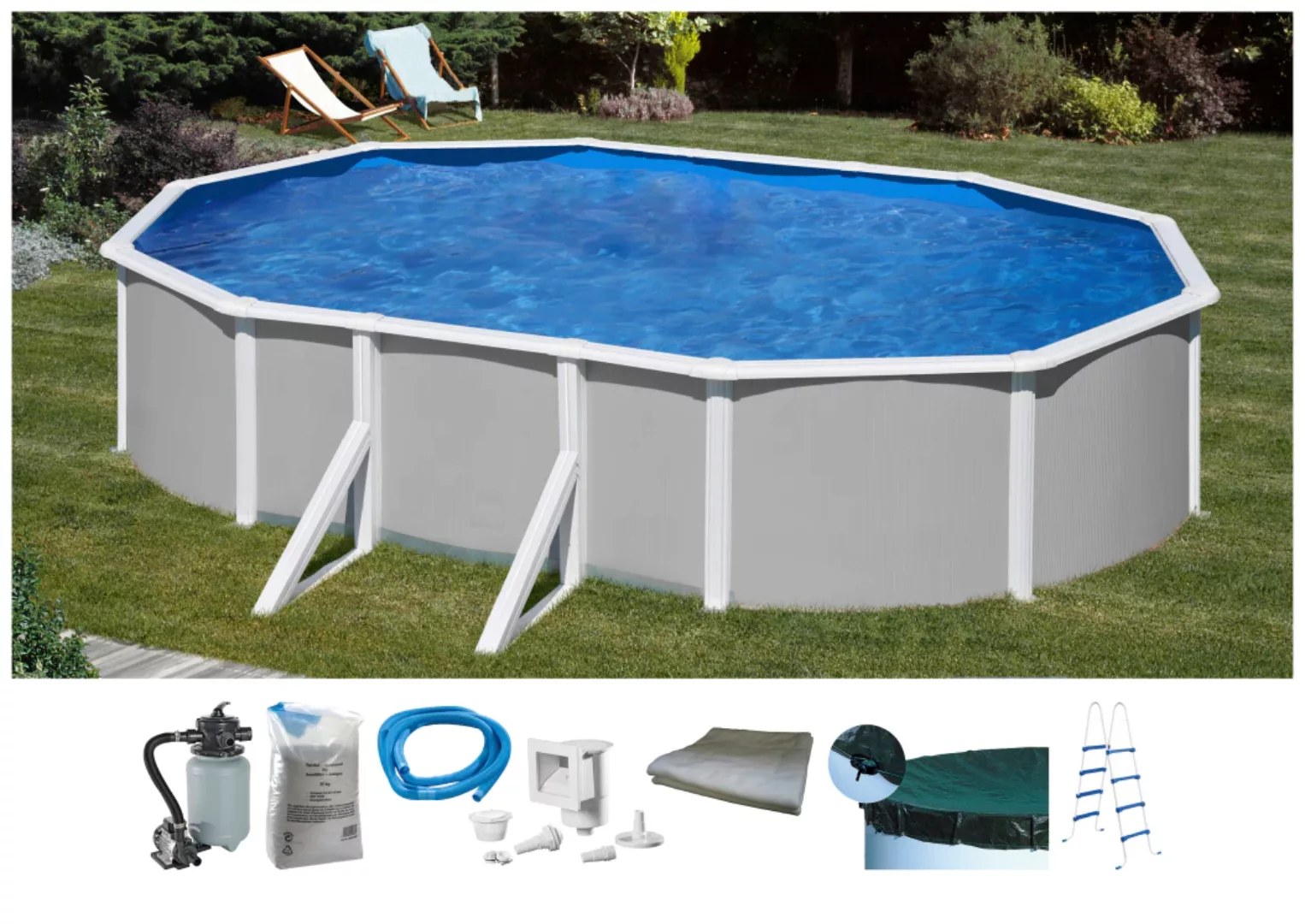 my POOL BWT Ovalpool, (Set), 7-tlg., zum Aufstellen günstig online kaufen