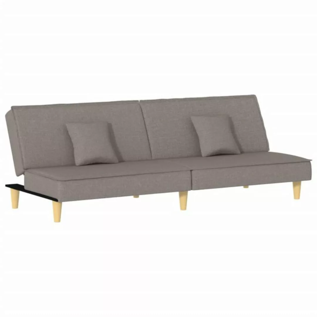 vidaXL Sofa Schlafsofa Taupe Stoff günstig online kaufen