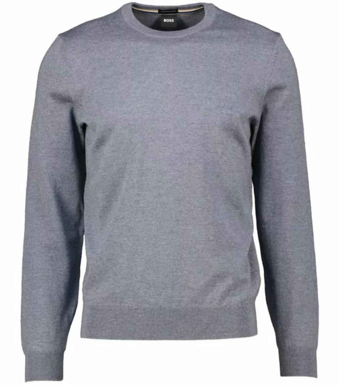 BOSS Strickpullover Herren Strickpullover BOTTO-L aus Schurwolle (1-tlg) günstig online kaufen