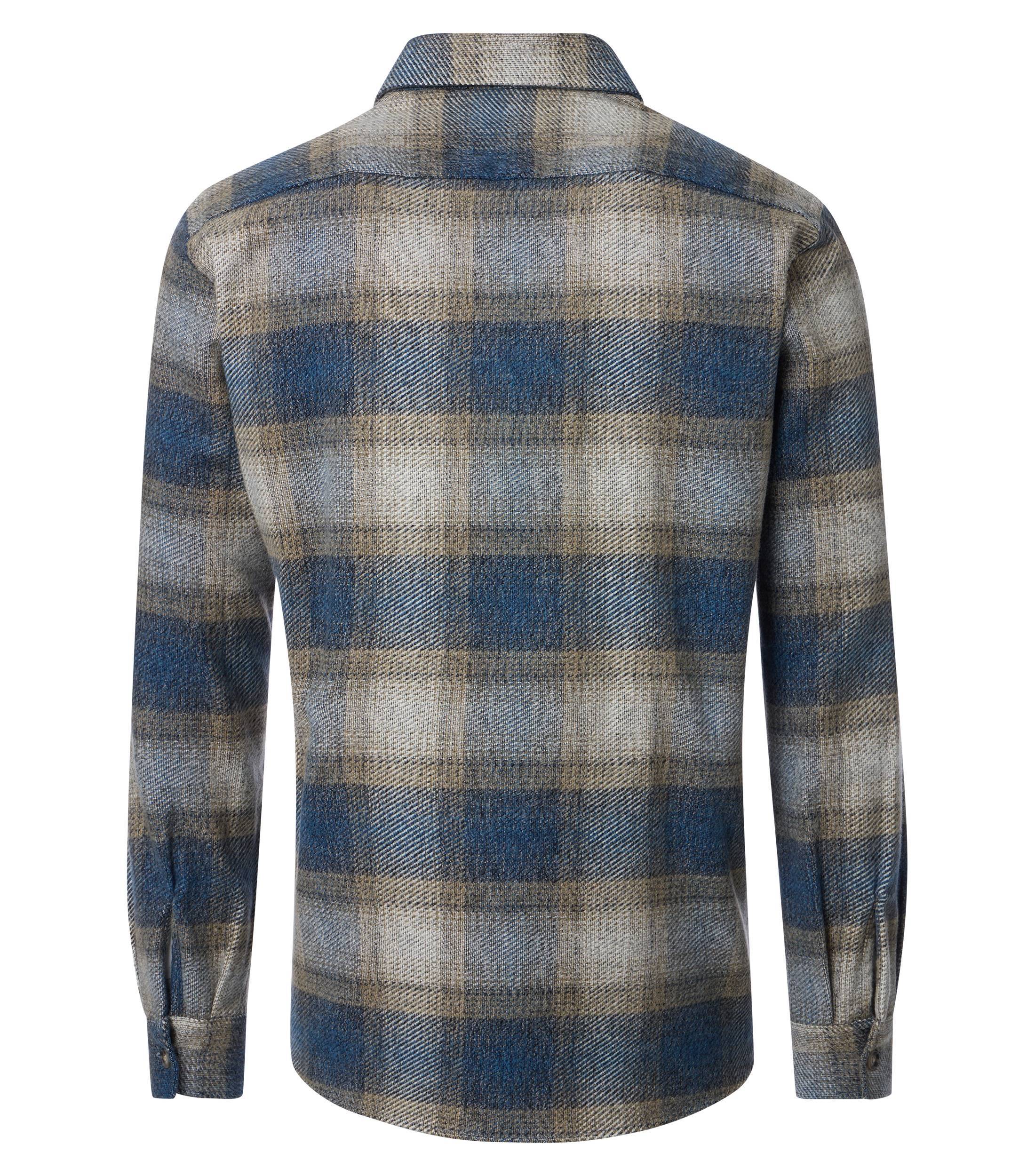 CASAMODA Langarmhemd "CASAMODA Hemdjacke uni" günstig online kaufen