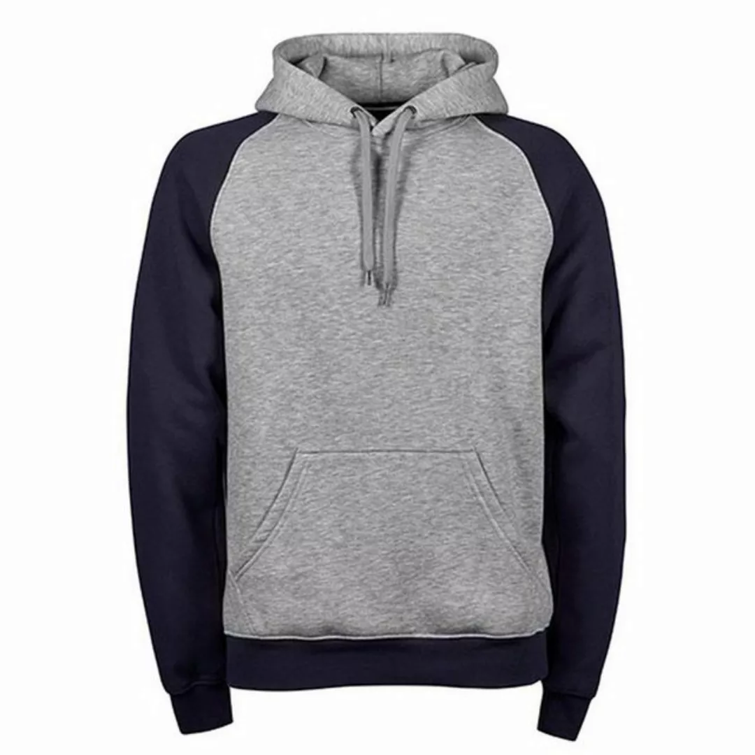 Tee Jays Kapuzenpullover Herren Two-Tone Hooded Sweatshirt / Doppelt genäht günstig online kaufen